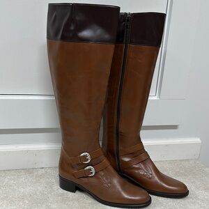 Brighton Brown Leather Riding Boots
